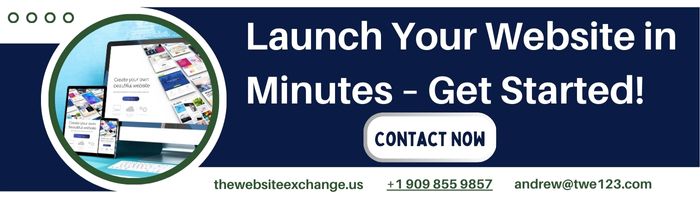 Launch your website in minutes