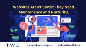 Websites Aren't Static They Need Maintenance and Nurturing